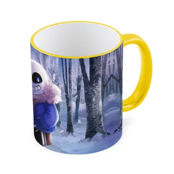 

Mug with full print Winter Forest & sans