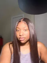 Rosabeauty-Peluca de cabello humano Remy para mujeres negras, 4x4 postizo Frontal de encaje, 28 y 30 pulgadas, pelo liso brasileño predespuntado