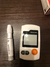 Sannuo-medidor de glucosa en sangre Sinocare ga 3 GA-3, dispositivos médicos, glucómetro de azúcar, Diabetes, con tiras de prueba