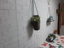 Wall-Sticker Imitation-Brick Home-Decor Living-Room Foam Self-Adhesive Waterproof DIY