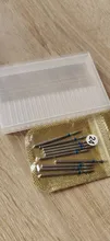 Juego de cortadoras de fresado de piedra de diamante, taladro eléctrico para manicura, brocas de limpieza de cutículas, accesorios de rebaba, equipo de arte de uñas, 10 Uds.