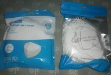 Mascarilla facial FFP2 KN95, Máscara protectora antipolvo, filtrada al 95%, tapabocas, 70 Uds.