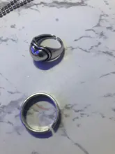 Anillos de dedo de cara sonriente para mujer y niña, sortijas de apertura ajustable de tejido de anillos, joyería con estilo, Punk, Hip Hop, 2021