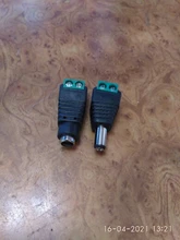 Power-Plug-Adapter Cctv-Cameras Led-Strip Female DC for 5050 3528/5060/Single-color/..