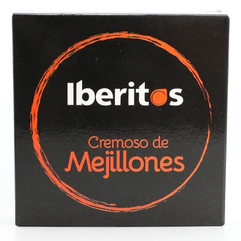 

IBERITOS-creamier canned mussels 140g-creamy mussels folding carton