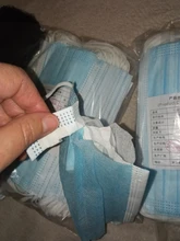 Mascarilla médica desechable, máscara quirúrgica de 3 capas con filtro, no tejida, antipolvo, con elásticos, Color azul y rosa, 7 colores, nueva