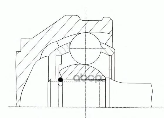 Шрус Ком Кт(Пыльник Смазка Хомут) Gkn(Loebro) 303095 GKN(Loebro) арт. 303095
