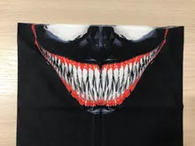 Máscara transpirable para Hombre, Bandana Venom, para cuello polaina, Cara de ciclista, Bufanda de senderismo, diadema, pasamontañas de verano