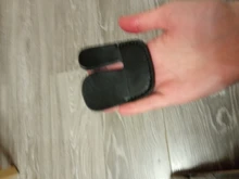 Protector de cuero duradero de alta calidad, Protector de brazo de dedo, accesorios de manga de engranaje protectora de tiro con arco