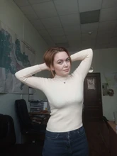 Women Sweater Pullovers Knitted Turtleneck Long-Sleeve Elasticity Streetwear-Top Multicolor