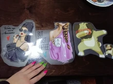 Fashion Lady Thermo Transfer Sticker On Clothes Mom Baby Patch Vogue Girl Iron On Patches