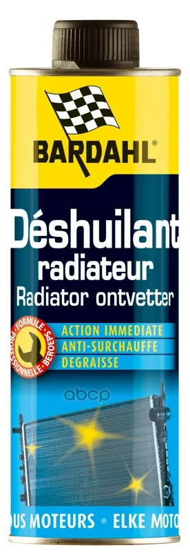 Присадка В Систему Охлаждения Radiator Cleaner 300ml 4010 Bardahl арт. 4010