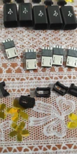 Interface Connector-Plug Data-Cable-Accessories 4pin Micro-Usb Male Welding 10pcs/Lot