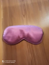Cubierta de Ojos de imitación de seda para hombre y mujer, parche de sombra acolchado para dormir, antifaz para los ojos, antifaz para dormir, descanso de viaje, 1 Uds.