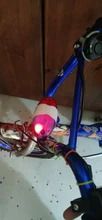 Bike-Bell Siren Cycle-Lamp Police 6-Led-Light Electronic Red/blue Trumpet Waterproof