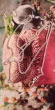 Necklace Jewelry Side-Chain 925-Sterling-Silver Woman Charm AGLOVER Fashion New for Gift