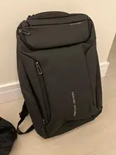 Mochila De moda antirrobo para hombre, bolso multifuncional impermeable para portátil de 2021 pulgadas, bolsa de viaje con carga USB, Mark Ryden, novedad de 15,6