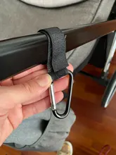 Gancho multiusos para cochecito de bebé accesorios para cochecito de bebé de compras gancho para cochecito Props gancho de Metal conveniente GANCHO 2 piezas