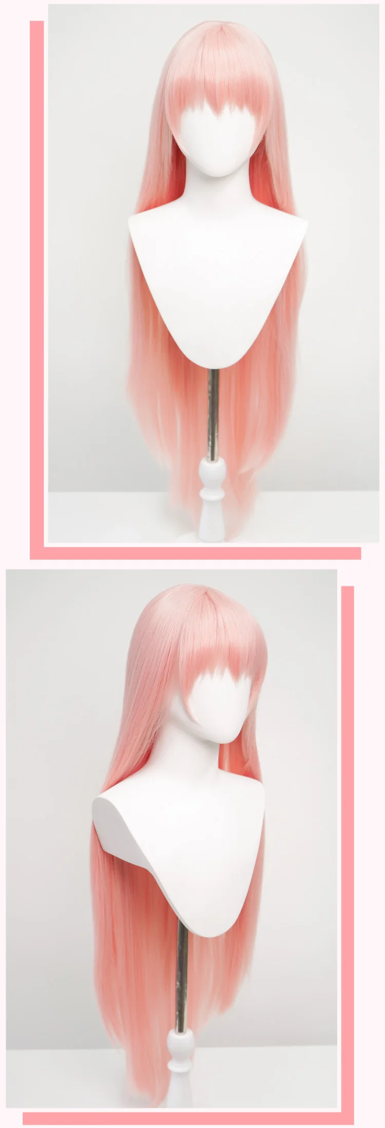 naruto costume IN STOCK DokiDoki Anime Ryuu to Sobakasu no Hime Cosplay Naito Suzu Belle Long Wig Pink Hair Cosplay Ryuu to Sobakasu no Hime anime maid outfit