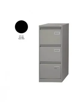

FILING CABINET METAL 3 DRAWER ROCADA 105 CM BLACK COLOR