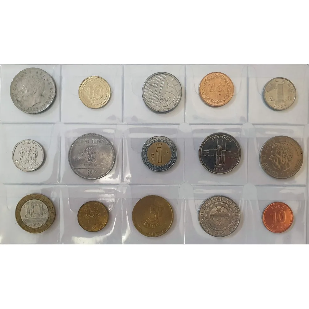 Набор из 15 случайных монет разных стран Мира, иностранные монеты,  коллекция, оригинал - купить по выгодной цене | AliExpress