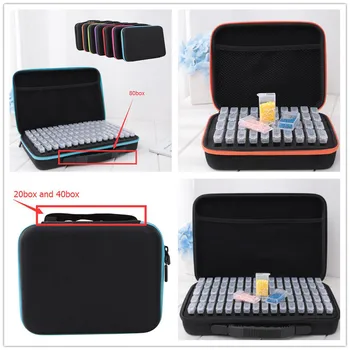 

popular 20/40/80box diamond paiting box diamond mosaic sale Storage Box diamond embroidery full set Storage Box diamond art kit