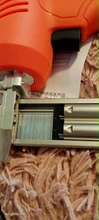 Pistola de Clavo recto eléctrica, herramienta de carpintería de alta resistencia, grapadora eléctrica portátil, pistola clavadora, 220V, 1800W, 10-30mm