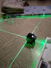 HILDA-Nivel láser, herramienta de nivelación de 12/16 líneas, 3/4D, nivelado automático, 360 Cruz Horizontal y Vertical, láser verde de gran potencia