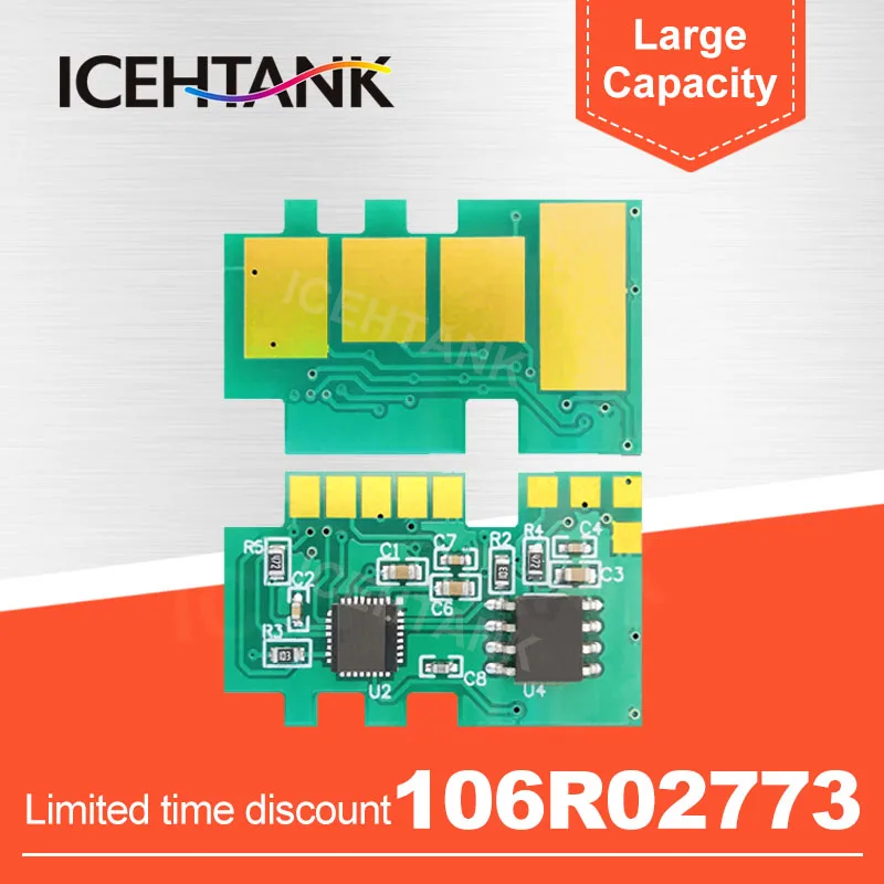 ICEHTANK 106R02773 тонер-картридж чип совместимый для Xerox Phaser 3020 WorkCentre 3025 лазерный принтер