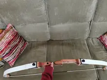 Tiro con Arco Take-down arco recurvo objetivo de arco deportes de tiro de laminado de fibra de vidrio madera 10-36 lbs 62 y 48 pulgadas caza arco