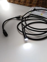Cámara endoscópica Flexible impermeable, 7mm, 5,5mm, IP67, Micro USB, cámara endoscopio industrial para teléfono Android, PC, 6LED, ajustable