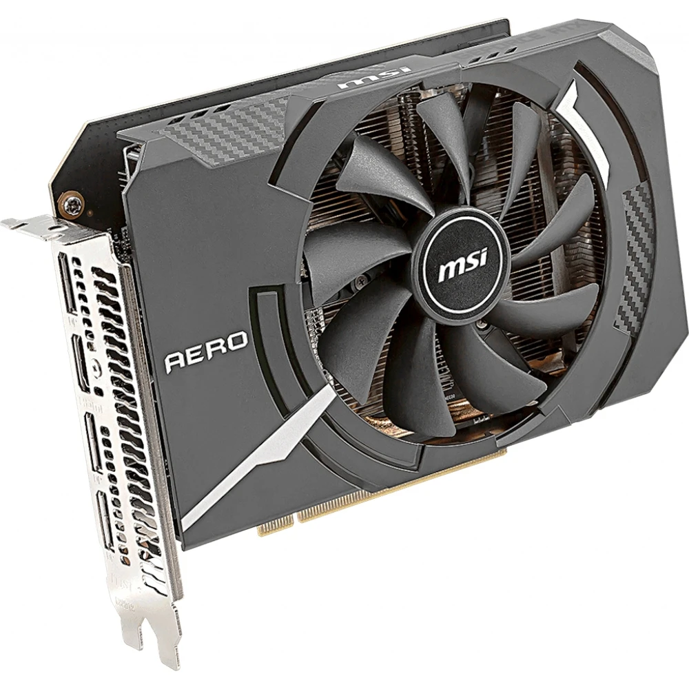 Видеокарта MSI Aero nVidia GeForce RTX 2060 1710MHz 6144MB 14000MHz 192 bit RTL [RTX 2060 AERO ITX 6G OC]