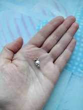 Plata de Ley 925 de un perro historia caniche Cachorro Bulldog Francés perlas encanto Fit BISAER encantos de plata 925 Pulsera Original