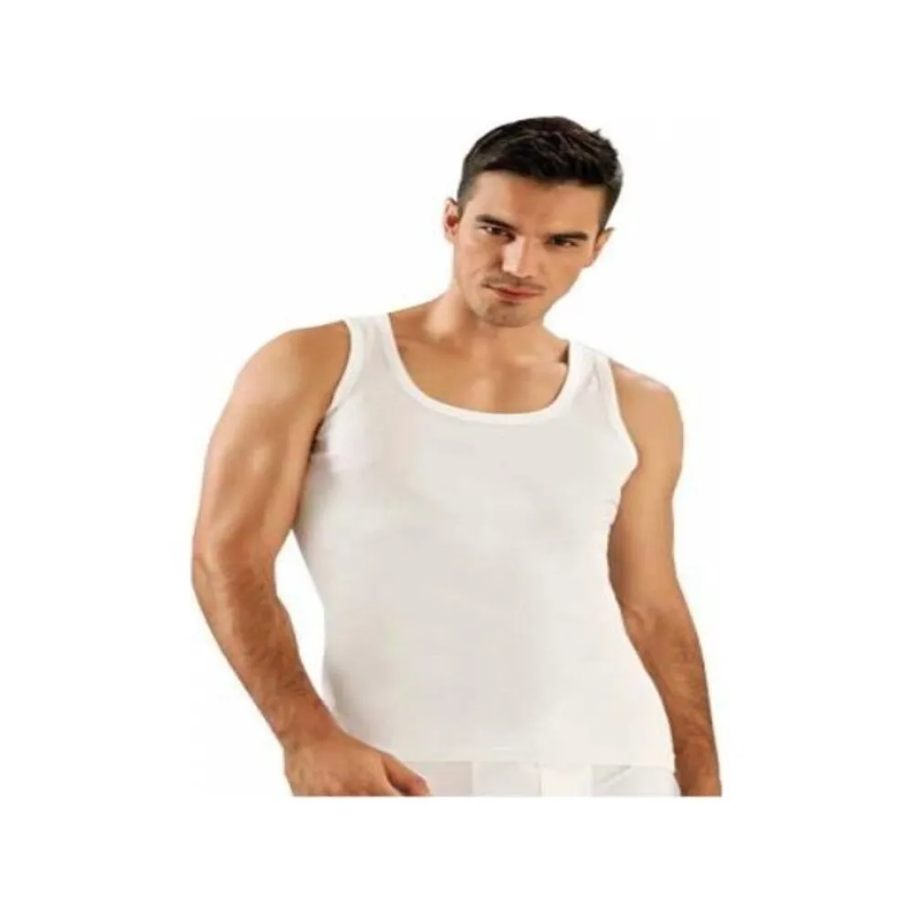 Tutku 6 Pack Classic Men's Undershirt White Color 100% Cotton Men's Underwear Undershirt Fast Free Shipping