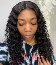 Younsolo-extensiones de pelo ondulado brasileño para mujer, extensiones de cabello humano 100%, Color Natural, Remy, 3 mechones