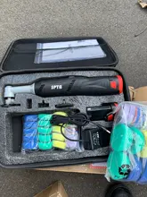 SPTA inalámbrico Mini coche pulidor 12V Micro inalámbrico arañazos asesino pulidor de coche RO/DA Mini pulidora para pulido de lijado