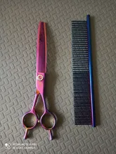 Fenice-Tijeras profesionales para peluquería canina, herramienta de alta gama, ideal para cortar pelo de perros y gatos, de 7,0 pulgadas