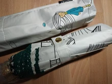 OLYCAT-Paraguas plegable automático para mujer, sombrilla resistente a la lluvia, resistente al agua, Anti UV, 8K, para niñas