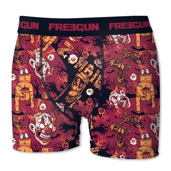

FREEGUN boxer shorts red color child size microfiber