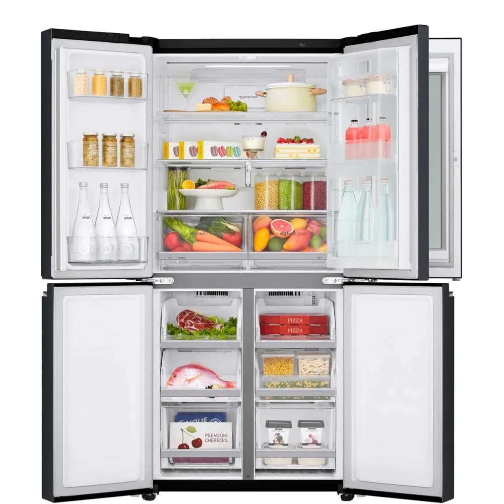 Refrigerator Lg Instaview Door In Door Gc Q22ftbkl Refrigerators Aliexpress