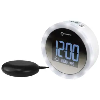 

Alarm clock with alarm hearing GEEMARC Wake'n'Shake Star-With cushion vibrating and alarm powerful-luminous Alarm Clock