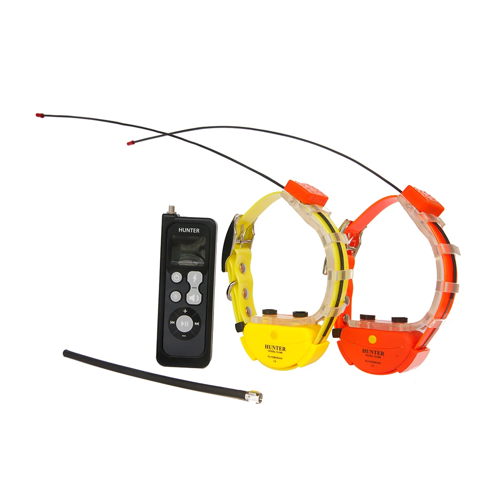 Waterproof GPS Tracker Collar Range Up to 25 Km Without SIM Card For 2 Dogs GPS25002-3