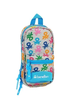 

PLUMIER BENETTON backpack with 4 empty slide LOGO 12X23X5 412052847