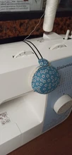 Cojín de aguja de En forma de bola encantador, correa de muñeca, almohada de aguja de coser, accesorios de costura de punto de cruz, 1 ud.