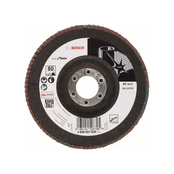 

BOSCH-Dish polisher X581, Best for Inox 125 mm 22,23mm 60
