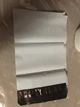 Sobres de plástico blanco autosellados, bolsa de correo impermeable, bolsas de mensajería pequeñas, 7 tamaños, 10 Uds.