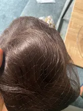 Coleta de pelo largo ondulado vigoroso para mujer, coleta sintética con cordón, coleta para mujer negra