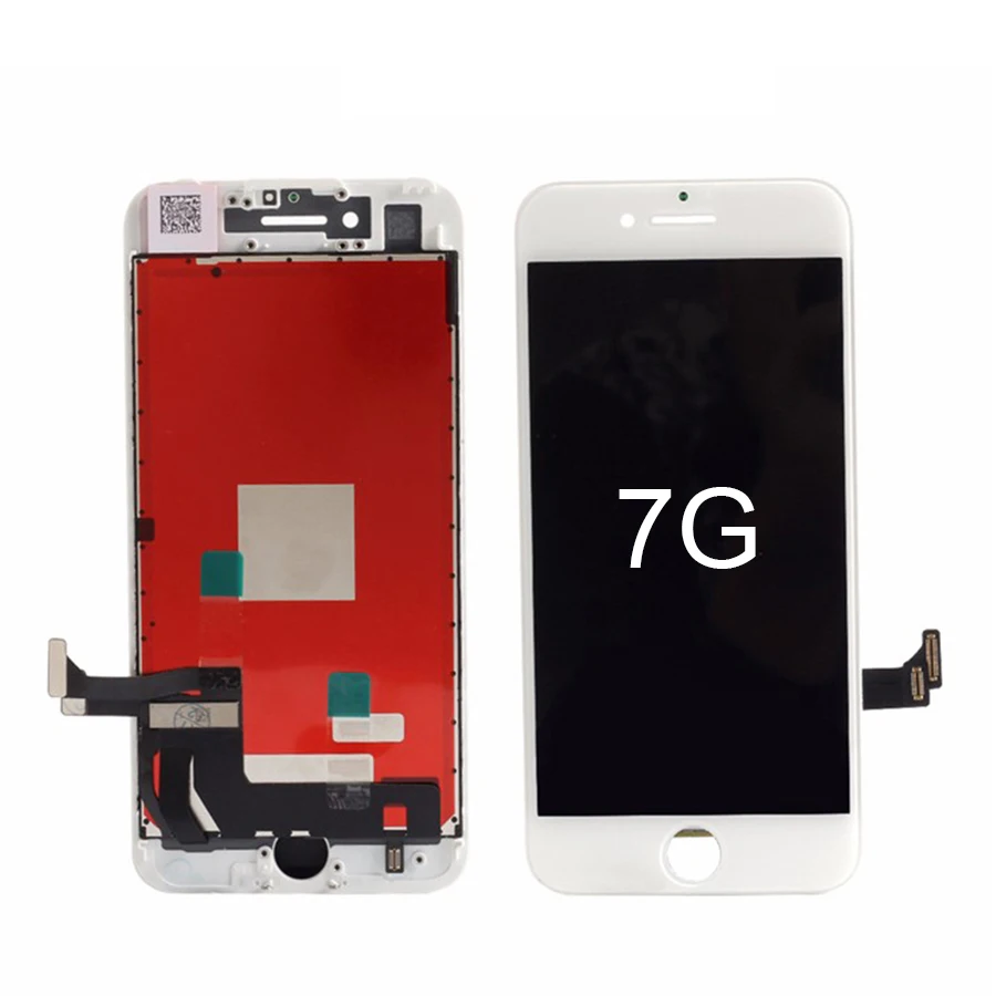 OEM 1:1 lcd для iPhone 6S 7 8 7 Plus 8 Plus дисплей 3D сенсорный дигитайзер предварительно собранный полноцветный экран+ закаленное стекло