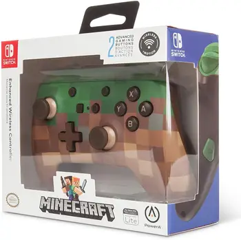 

Remote control Wireless Controller Minecraft Grass Switch Power to accessories consoles Switch Nintendo Switch