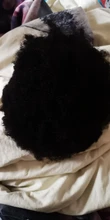 Afro corto peluca brasileña pelucas de cabello humano para la mujer Remy sin costuras Afro rizado peluca 150% densidad de Color Natural Remy Yepei pelo